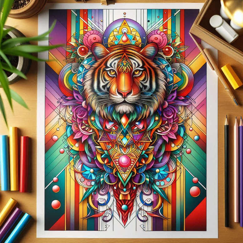 tigers tattoo design ideas fisheye spirit of hunt meaning strength