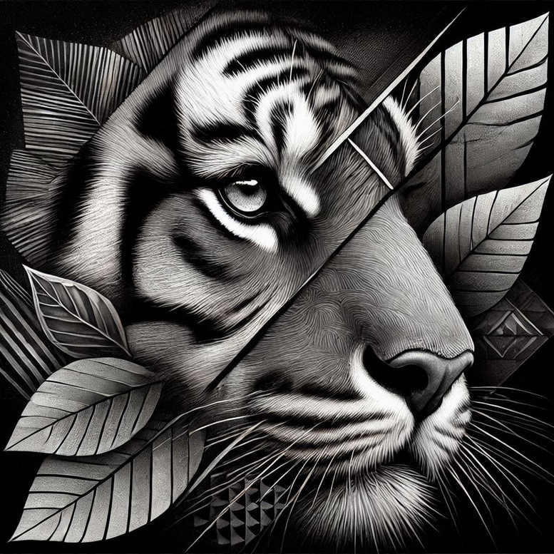 tigers tattoo design ideas Realism inner glow tattoo wildness for toe