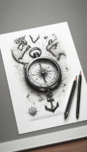 emotional-travel-surrealism-morphic-transformation-for-collarbone – tattoo design ideas free ai generated – Gallery: travels-inkby-ai