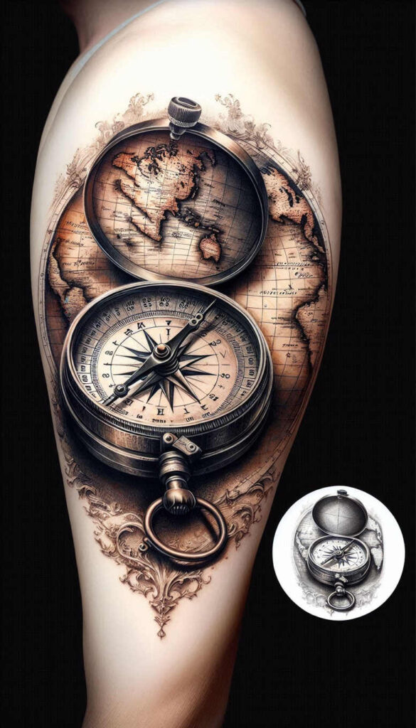 nature-neotraditional-enhanced-shading-for-outer-arm – tattoo design ideas free ai generated – Gallery: travels-inkby-ai