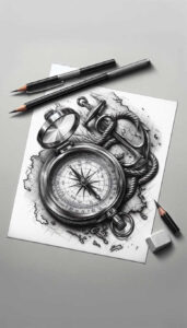 mountains-neotraditional-detailed-linework-for-arm – tattoo design ideas free ai generated – Gallery: travels-inkby-ai