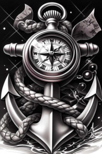 shadow-motif-travel-realism-photorealistic-drawing-for-shin – tattoo design ideas free ai generated – Gallery: travels-inkby-ai