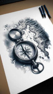 mysteries-surrealism-unreal-light-for-lower-leg – tattoo design ideas free ai generated – Gallery: travels-inkby-ai
