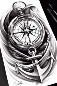 mountains-surrealism-distorted-perspective-for-wrist-side – tattoo design ideas free ai generated – Gallery: travels-inkby-ai