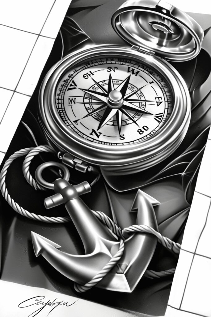 adventure-neotraditional-dynamic-composition-for-lower-arm – tattoo design ideas free ai generated – Gallery: travels-inkby-ai