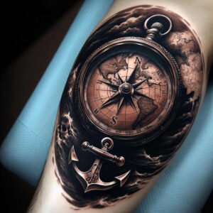 travels tattoo design ideas spectral hues meaning perseverance