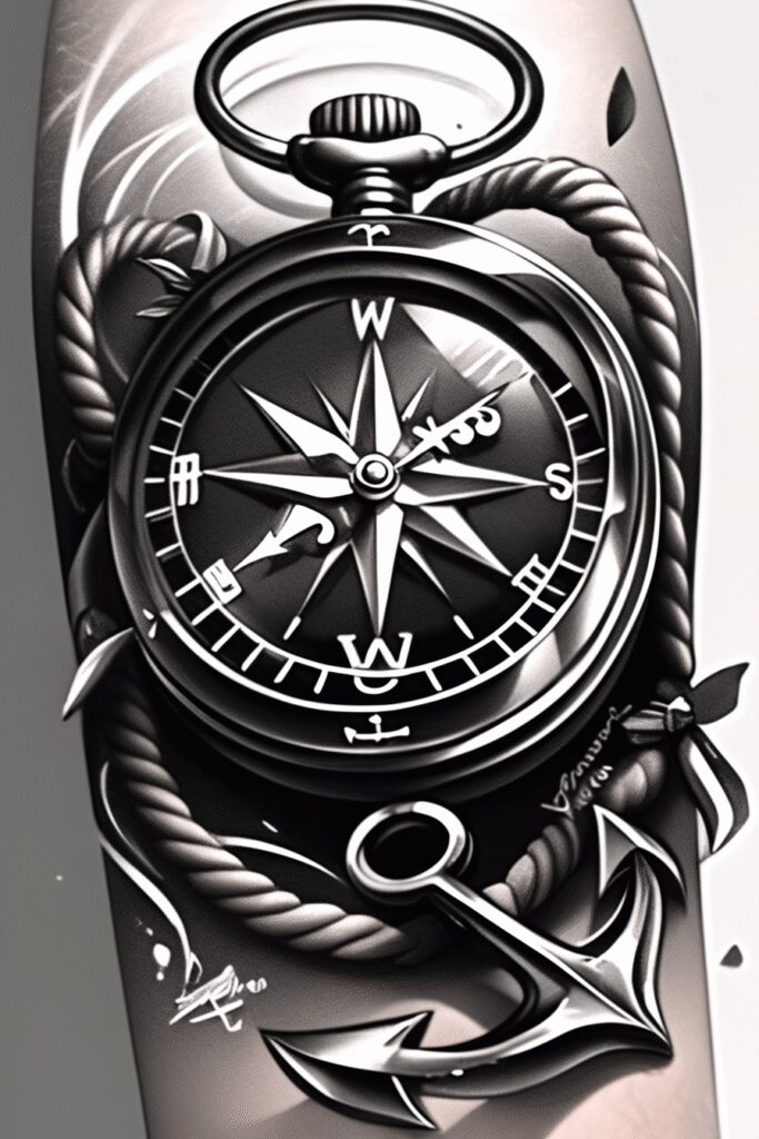 travel-and-freedom-for-men-neotraditional-modern-twist-for-shin – tattoo design ideas free ai generated – Gallery: travels-inkby-ai