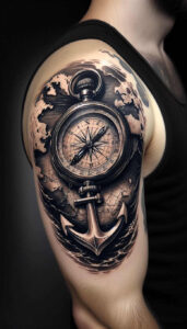 discovery-surrealism-melting-forms-for-spine – tattoo design ideas free ai generated – Gallery: travels-inkby-ai