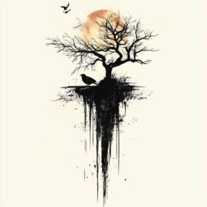 tree-with-motion-surrealism-surreal-lighting-for-outer-arm – tattoo design ideas free ai generated – Gallery: trees-inkby-ai