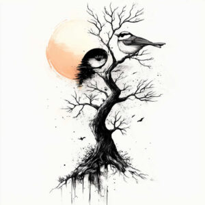 realistic-tree-neotraditional-color-overlays-for-scapula – tattoo design ideas free ai generated – Gallery: trees-inkby-ai