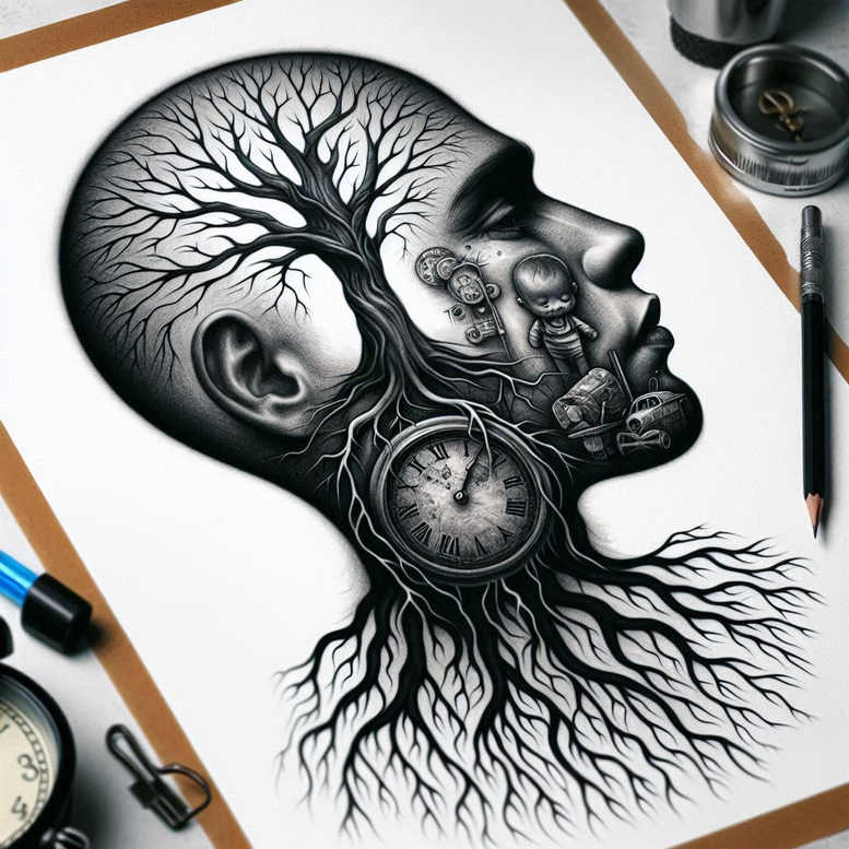 tree-with-shading-realism-natural-contrast-for-shoulder – tattoo design ideas free ai generated – Gallery: trees-inkby-ai