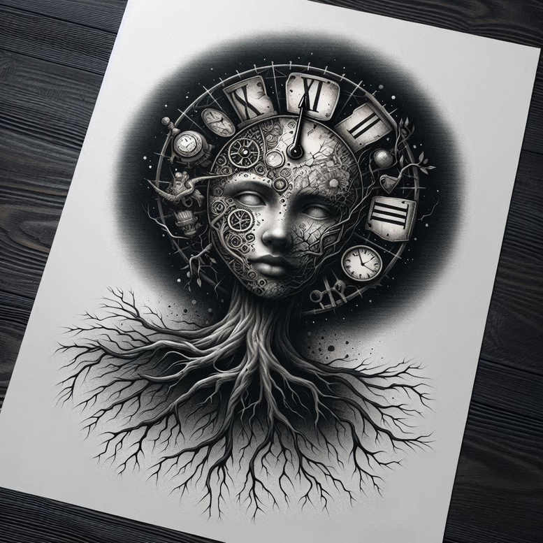tree-energy-motif-realism-clean-lines-for-elbow – tattoo design ideas free ai generated – Gallery: trees-inkby-ai