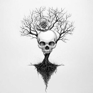 tree-artistic-detail-realism-blended-gradients-for-ankle – tattoo design ideas free ai generated – Gallery: trees-inkby-ai