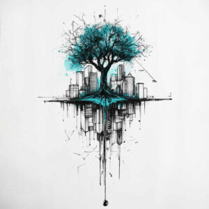tree-ornamentation-surrealism-dreamscape-for-side-torso – tattoo design ideas free ai generated – Gallery: trees-inkby-ai