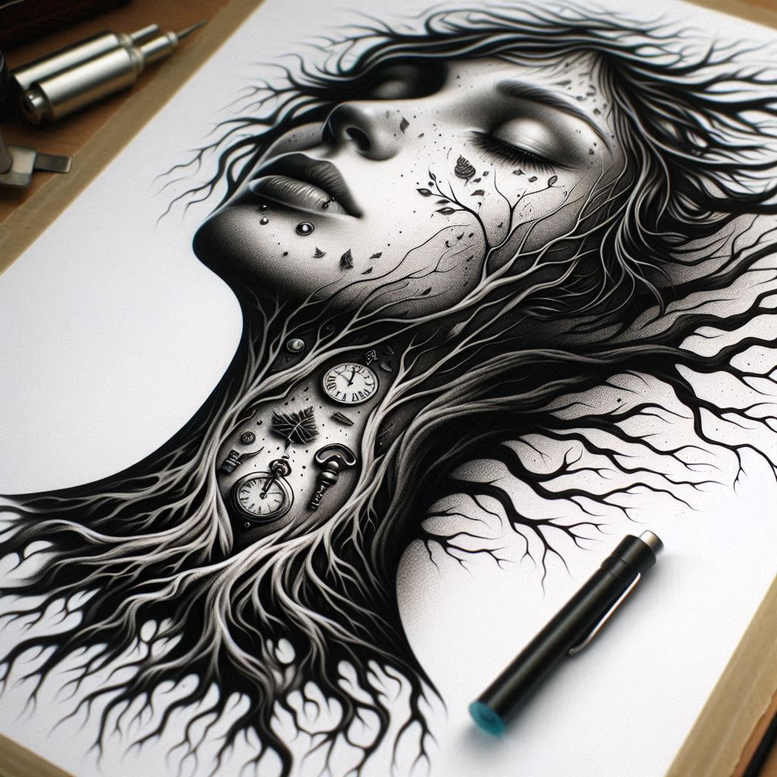 tree-with-shading-realism-photo-accuracy-for-outer-arm – tattoo design ideas free ai generated – Gallery: trees-inkby-ai
