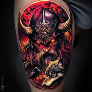 artistic-detail-tattoo-decaying-for-nape – tattoo design ideas free ai generated – Gallery: vikings-inkby-ai
