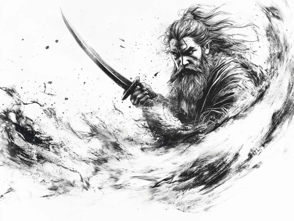 motion-tattoo-realism-realistic-for-shoulder – tattoo design ideas free ai generated – Gallery: warriors-asia-inkby-ai