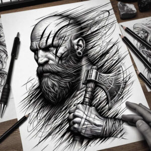 warriors tattoo design ideas enigmatic aura shield ink represents resilience