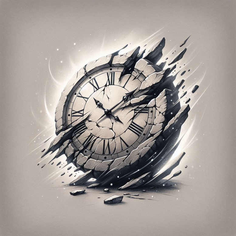 time-with-time-and-space-motif-surrealism-hyperreal-for-fingers – tattoo design ideas free ai generated – Gallery: watches-hourglass-inkby-ai