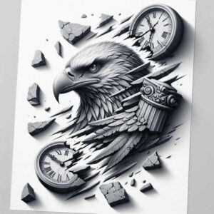 time-transformation-symbol-realism-soft-transitions-for-knee – tattoo design ideas free ai generated – Gallery: watches-hourglass-inkby-ai