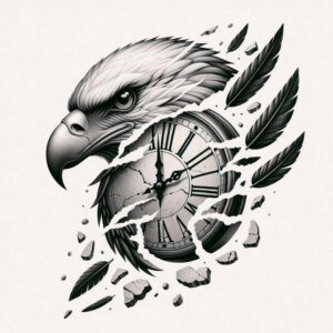 watches-hourglass tattoo design ideas Realism true skin life marker for upper back