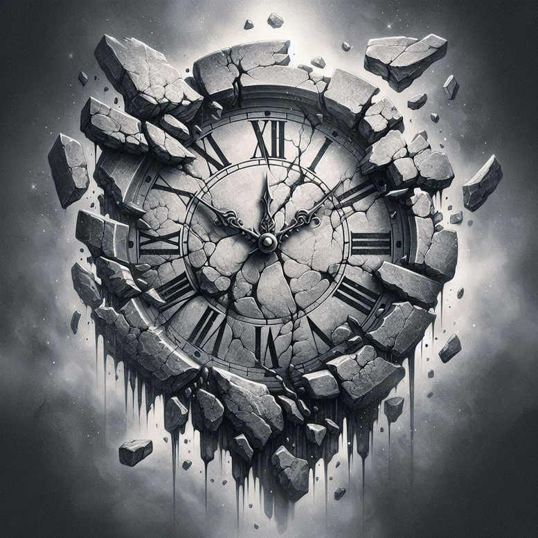 time-cycle-symbol-surrealism-morphic-transformation-for-back-of-neck – tattoo design ideas free ai generated – Gallery: watches-hourglass-inkby-ai