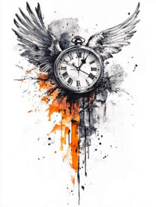 mystical-time-realism-deep-shadows-for-wrist – tattoo design ideas free ai generated – Gallery: watches-hourglass-inkby-ai