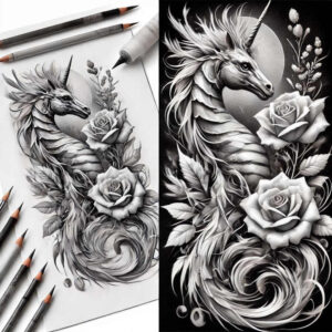aquatic-animals-realism-balanced-light-for-wrist-side – tattoo design ideas free ai generated – Gallery: water-animals-inkby-ai