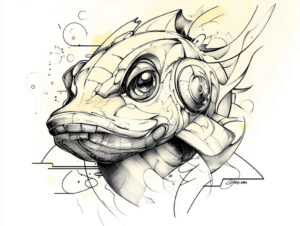 marine-fauna-realism-realistic-movement-for-lower-back – tattoo design ideas free ai generated – Gallery: water-animals-inkby-ai