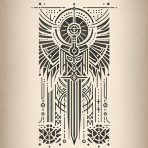 weapons-with-legend-motif-soft-curves-for-hand – tattoo design ideas free ai generated – Gallery: weapons-inkby-ai