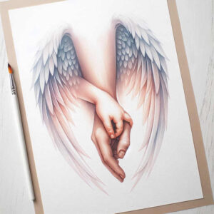 angel-wings-tattoo – tattoo design ideas free ai generated – realism-refined-lines – for-collarbone – Gallery: wings-inkby-ai