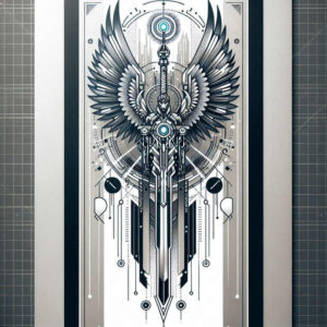 angelic-motif-wings-tattoo – tattoo design ideas free ai generated – neotraditional-refined-lines – for-ribs – Gallery: wings-inkby-ai