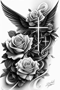 delicate-shading-wings-tattoo – tattoo design ideas free ai generated – neotraditional-bold-highlights – for-hand – Gallery: wings-inkby-ai