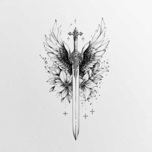 delicate-wings-tattoo – tattoo design ideas free ai generated – realism-skin-realism – for-inner-arm – Gallery: wings-inkby-ai