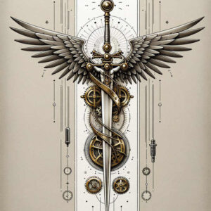energy-wings-tattoo – tattoo design ideas free ai generated – realism-delicate-highlight – for-lower-leg – Gallery: wings-inkby-ai