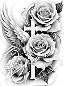 hope-symbol-wings-tattoo – tattoo design ideas free ai generated – realism-natural-finish – for-toe – Gallery: wings-inkby-ai