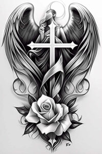 hope-symbol-wings-tattoo – tattoo design ideas free ai generated – realism-photo-accuracy – for-hip – Gallery: wings-inkby-ai