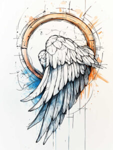 motion-wings-tattoo – tattoo design ideas free ai generated – realism-refined-highlights – for-inner-arm – Gallery: wings-inkby-ai