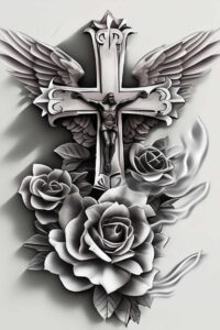 ornamental-wings-tattoo – tattoo design ideas free ai generated – surrealism-imaginative – for-palm – Gallery: wings-inkby-ai