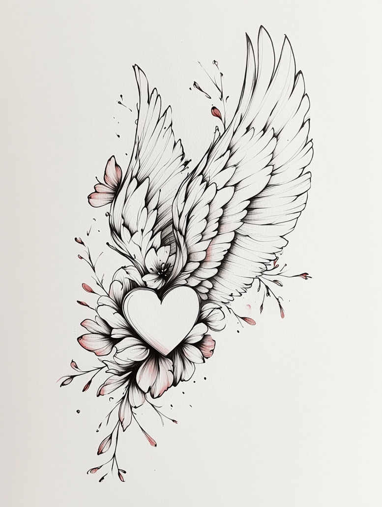 wings tattoo design ideas naturalistic airy elegance for arm