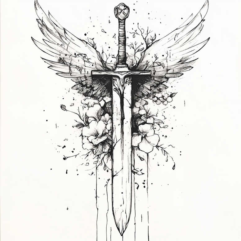 wings tattoo design ideas rich blacks feathered lift for ankle