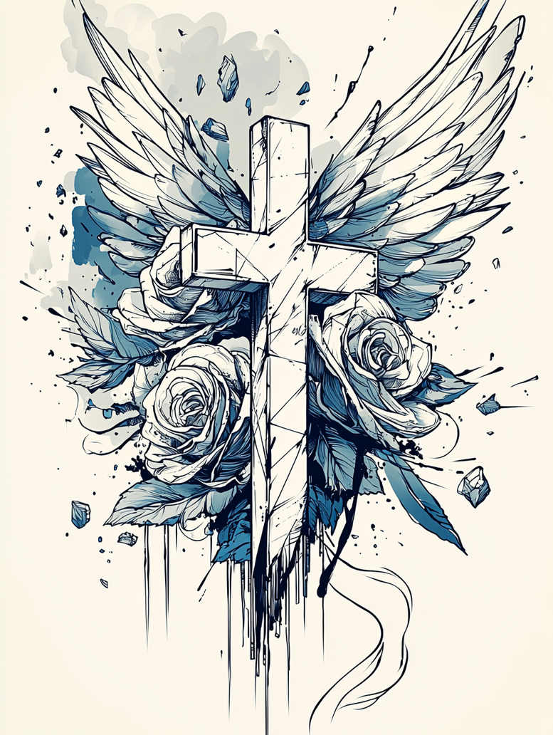 wings tattoo design ideas saturated hues soaring linework for chest