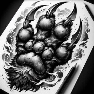 freedom-symbol-wolf-tattoo – tattoo design ideas free ai generated – realism-depth-illusion – for-wrist-side – Gallery: wolves-inkby-ai