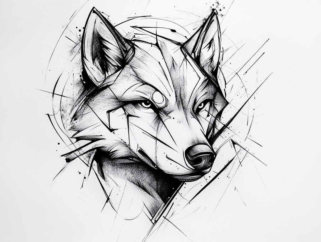 wolves tattoo design ideas low-key hunting presence embodying perseverance