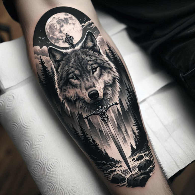 wolves tattoo design ideas rich blacks lone hunter for wrist side