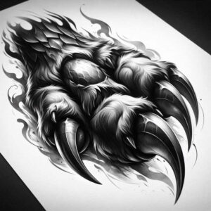 wolves tattoo design ideas unreal light mountain shadow perseverance and power