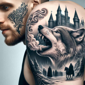 wolves tattoo design ideas ink realism sharp senses shows determination