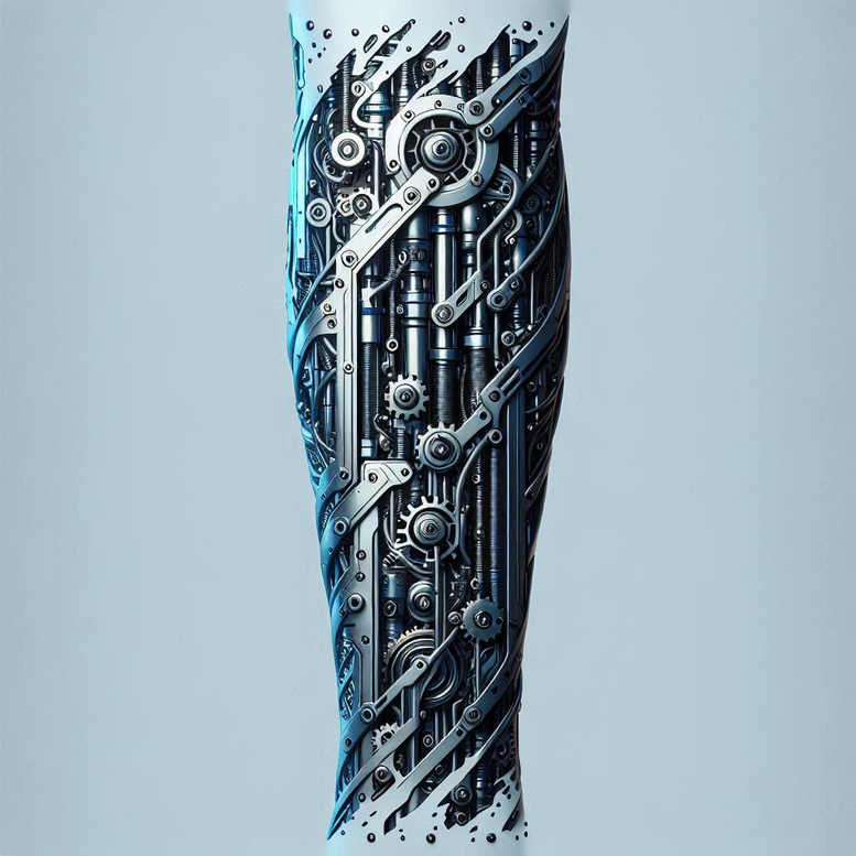 Biomechanika - Free tattoo design ideas ai genereted - inkby.ai