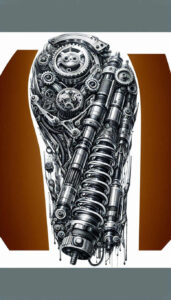Biomechanika - Free tattoo design ideas ai genereted - inkby.ai