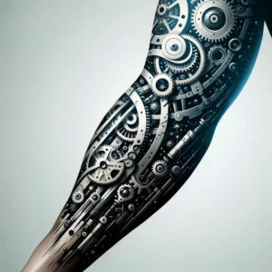 Biomechanika - Free tattoo design ideas ai genereted - inkby.ai
